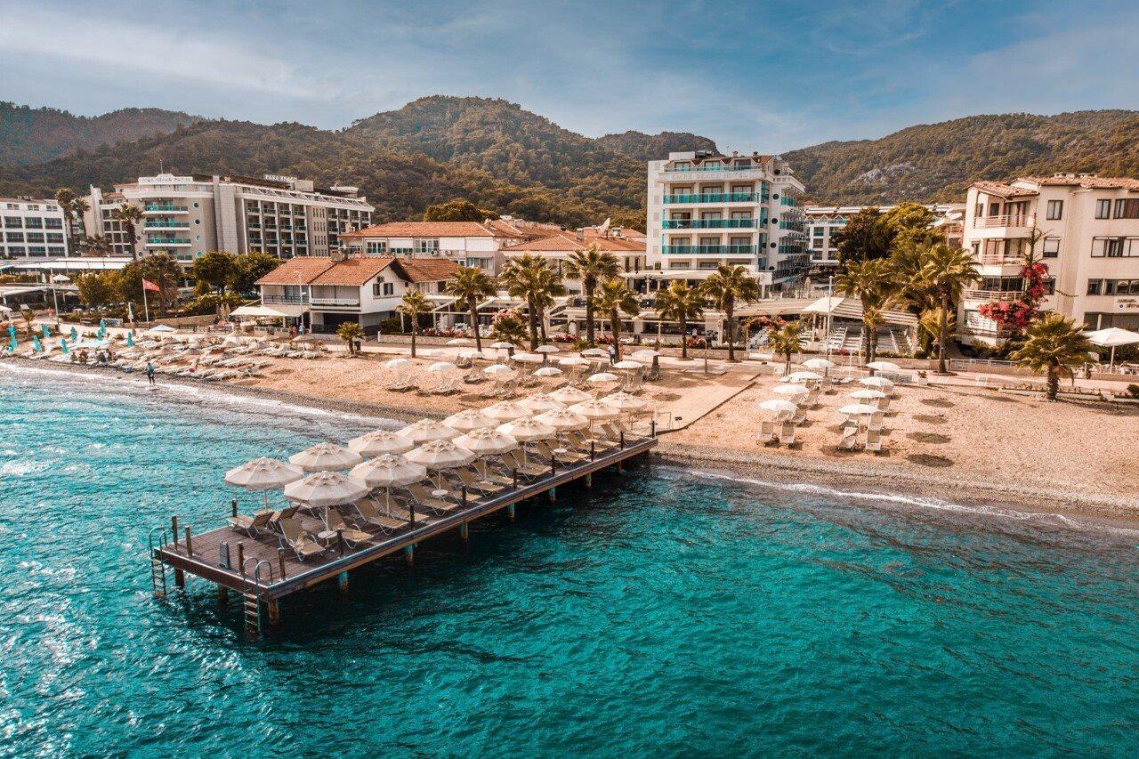 Emre Beach & Emre Hotel マルマリス エクステリア 写真