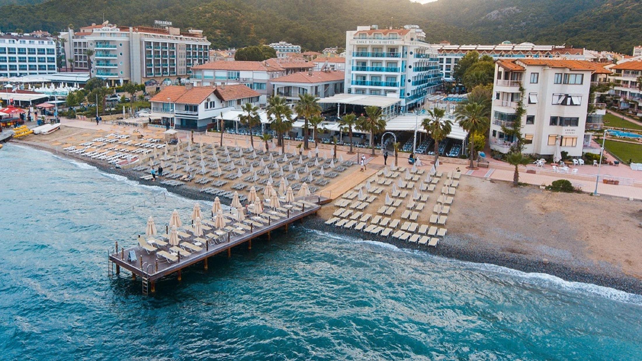 Emre Beach & Emre Hotel マルマリス エクステリア 写真