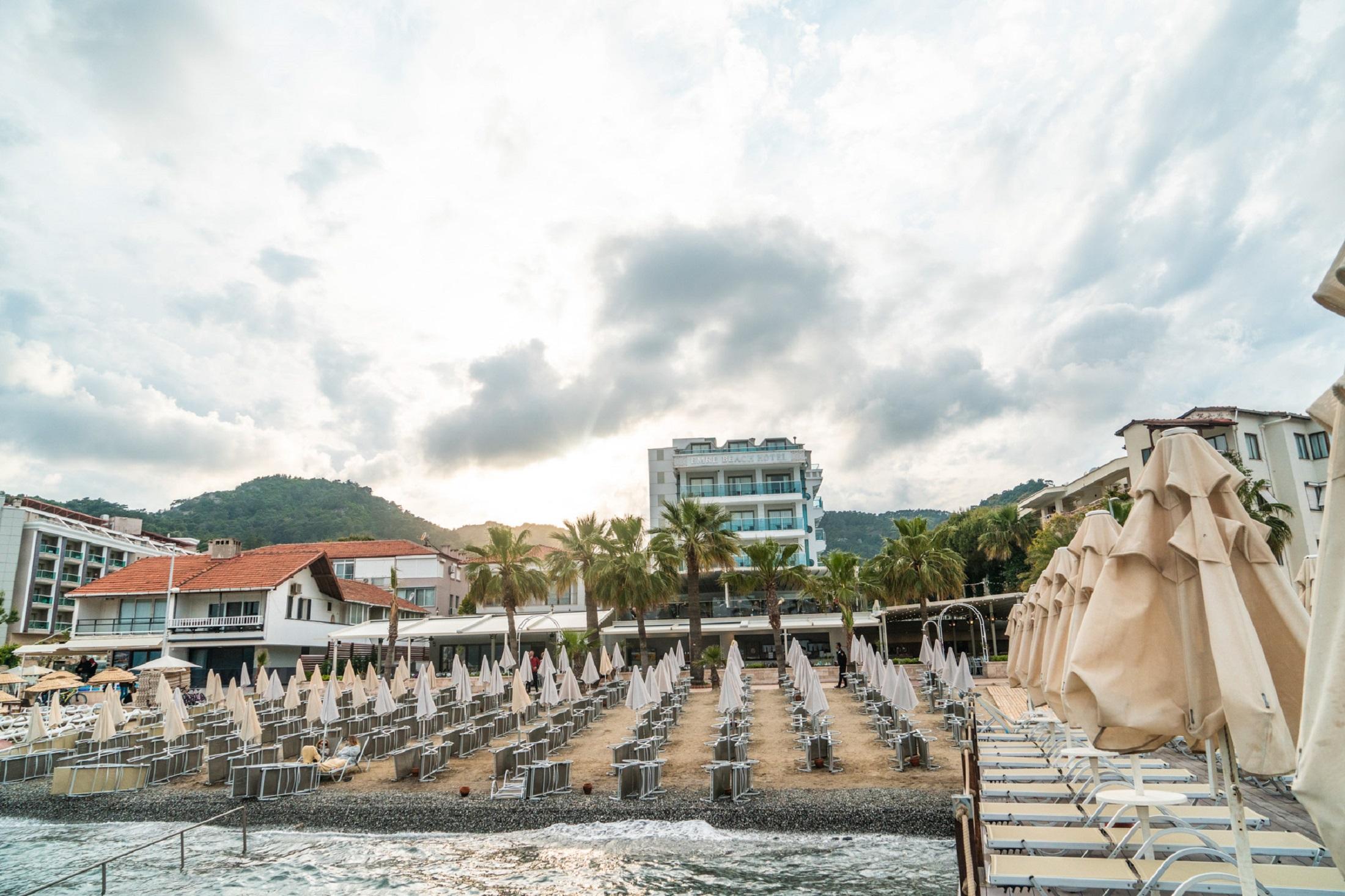 Emre Beach & Emre Hotel マルマリス エクステリア 写真